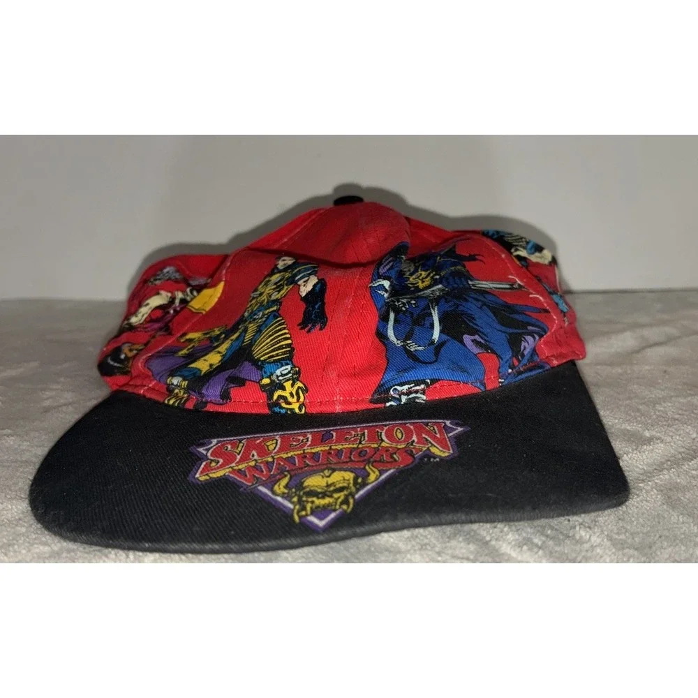 1994 Skeleton Warriors AOP Hat Logo 7 Kids Snapback Prince Lightstar NEW *flaw